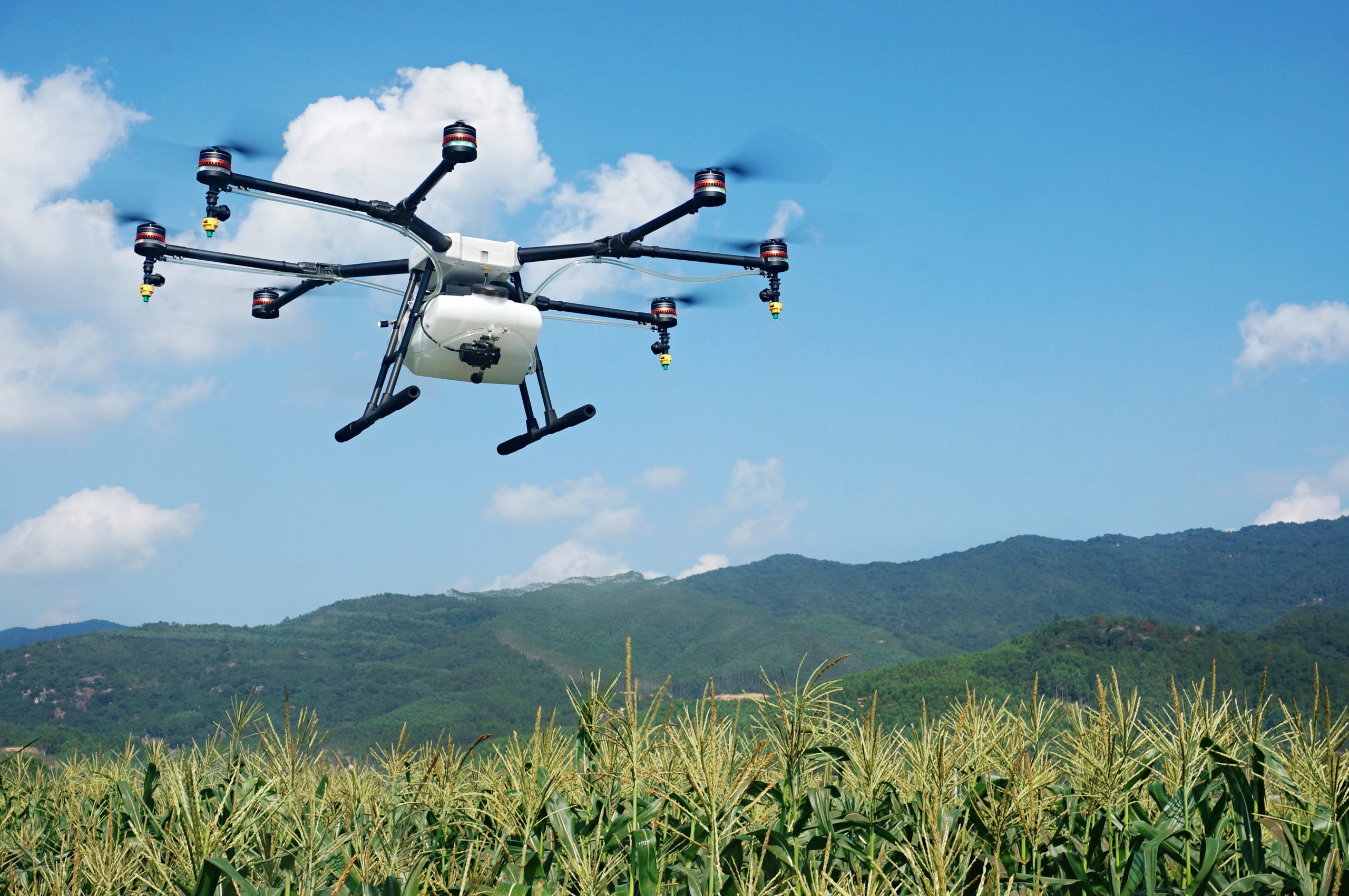 Drone spraying becoming reality - Future Farming