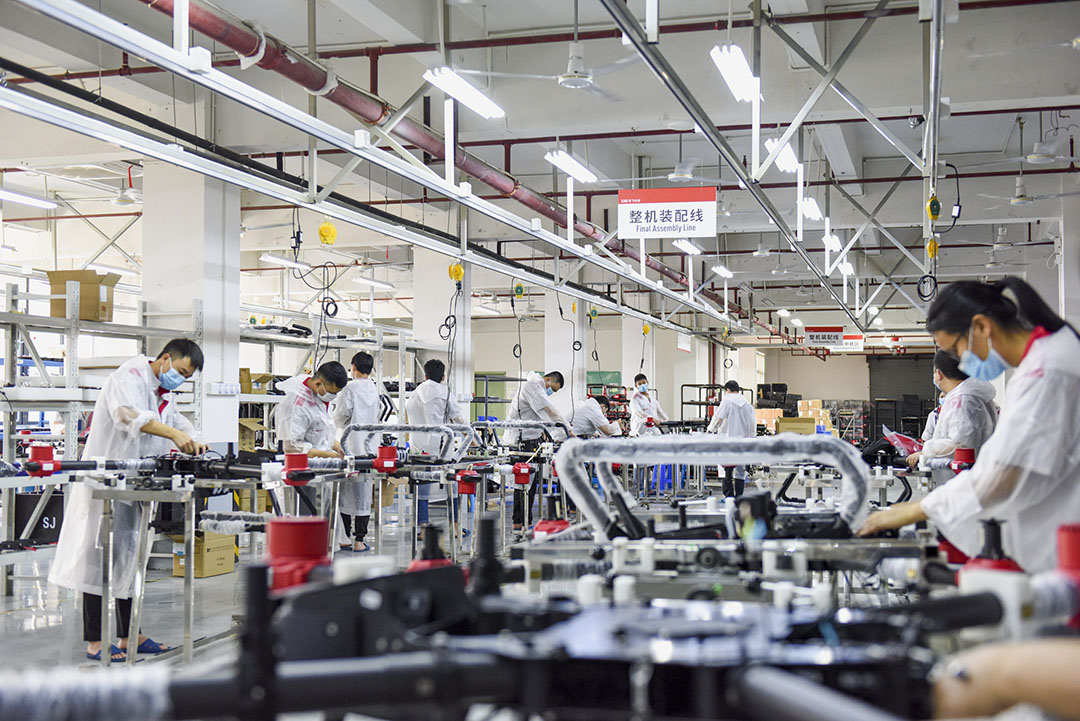 Drone production shop