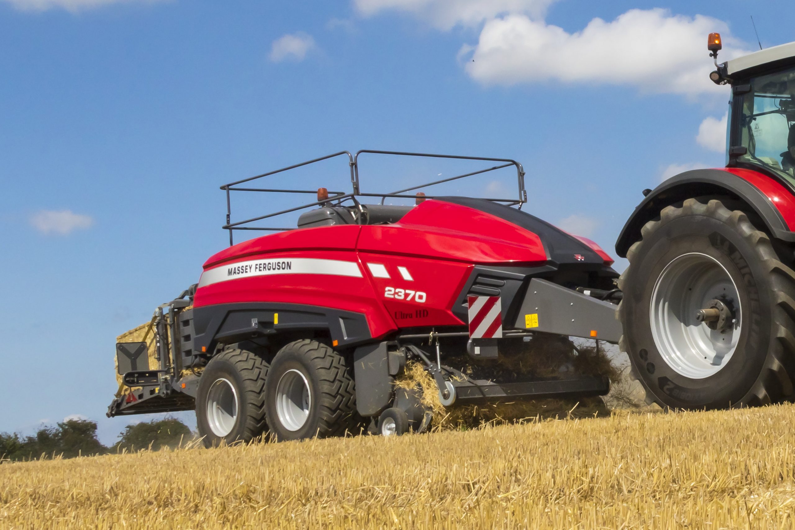 Auto Density Control On Mf 2370 Ultra Hd Baler Future Farming