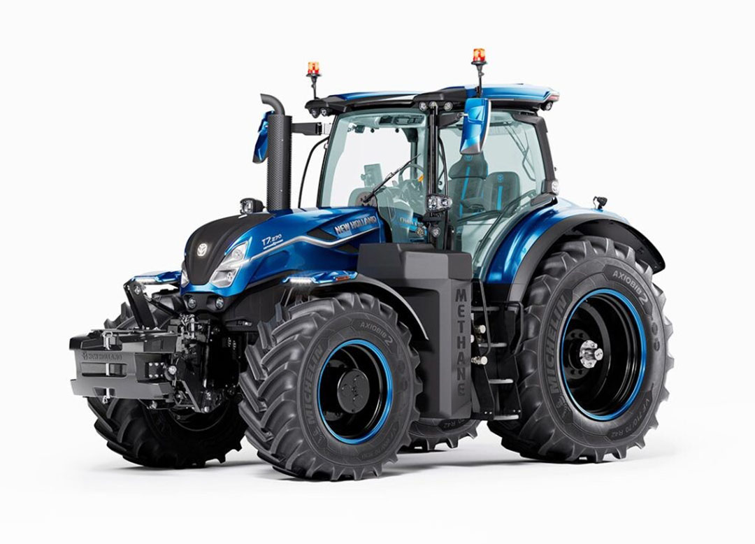 New Holland shows world's first LNG tractor - Future Farming