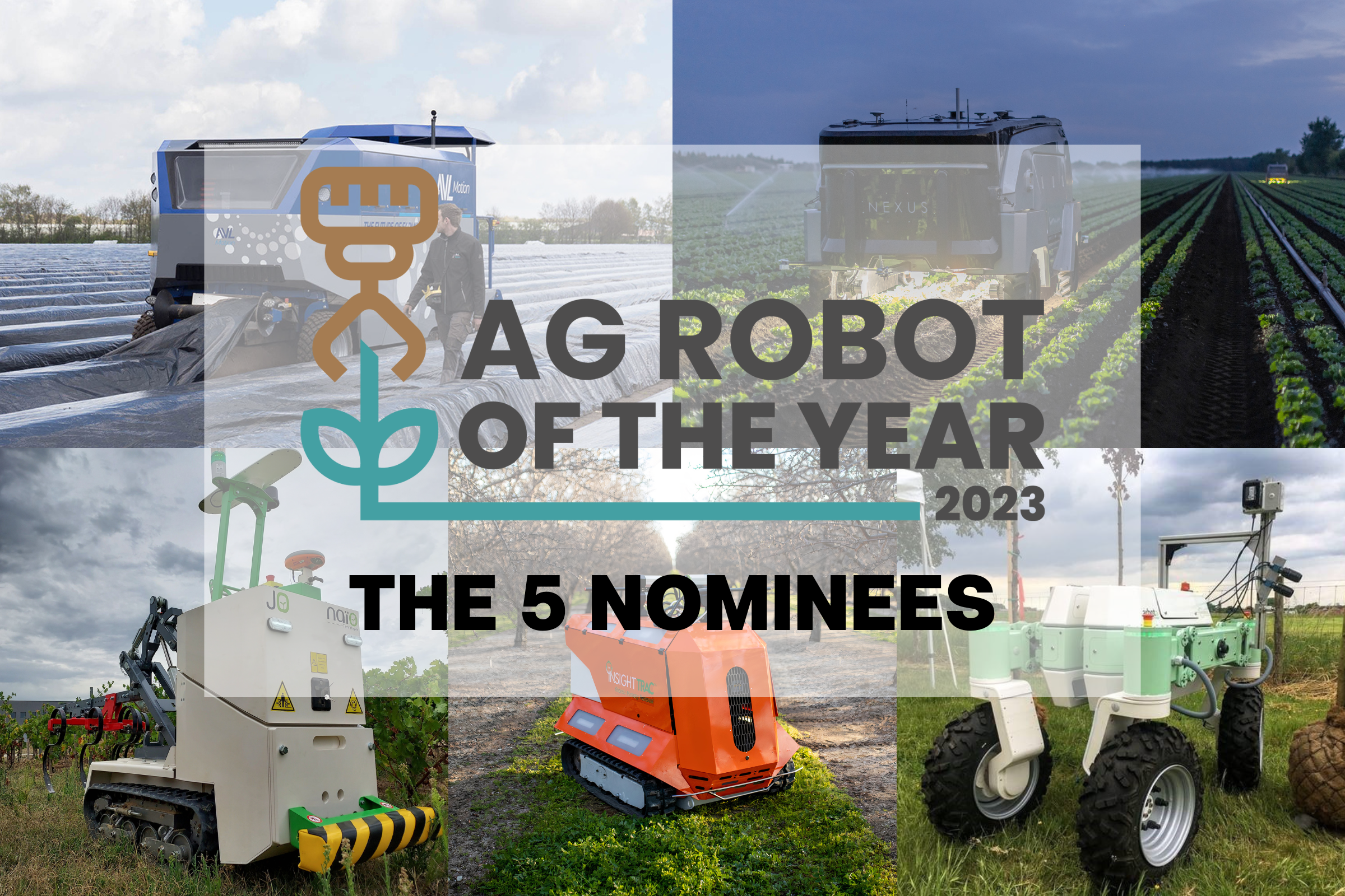 AvL Motion, Exobotic, InsightTRAC, Naïo and Nexus finalists for Ag Robot of the Year 2023 - Future Farming