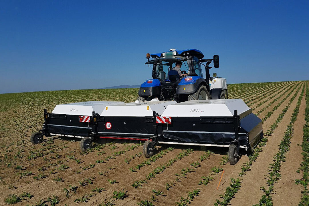 Ecorobotix ARA precision sprayer succesfully treats sugar beets with  biocontrol products - Future Farming